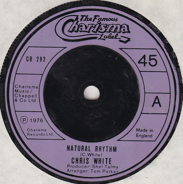 Chris White (4) : Natural Rhythm (7")