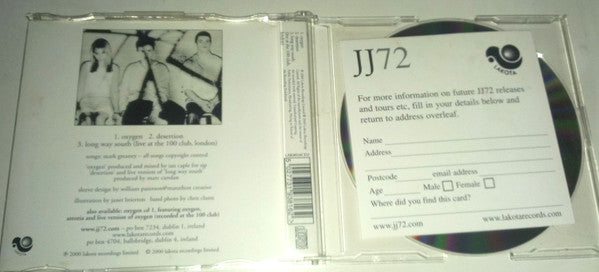 JJ72 : Oxygen (CD, Single, CD2)