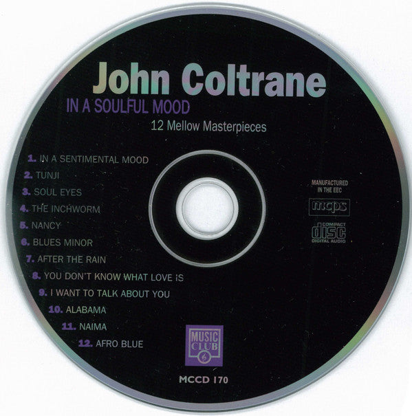 John Coltrane : In A Soulful Mood (CD, Comp)