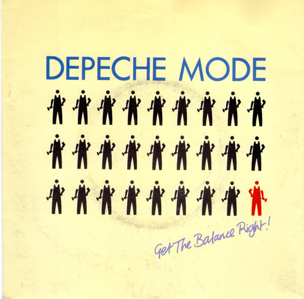 Depeche Mode : Get The Balance Right! (7", Single, MVS)