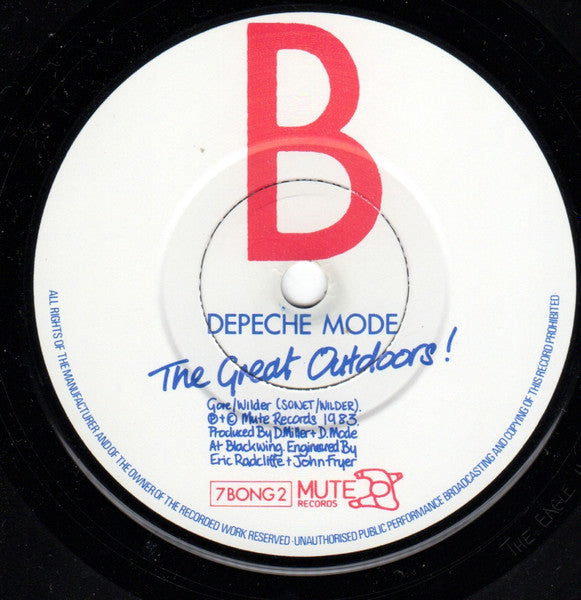 Depeche Mode : Get The Balance Right! (7", Single, MVS)