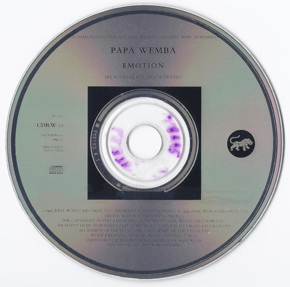 Papa Wemba : Emotion (CD, Album)