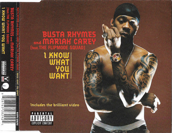 Busta Rhymes & Mariah Carey feat. Flipmode Squad : I Know What You Want (CD, Single, Enh)