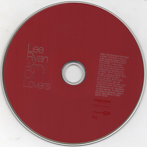 Lee Ryan : Army Of Lovers (CD, Single, Enh)