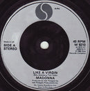 Madonna : Like A Virgin / Stay (7", Single, Sil)