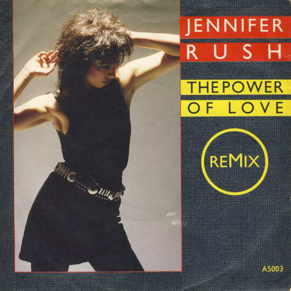 Jennifer Rush : The Power Of Love (Remix) (7", Single, Red)