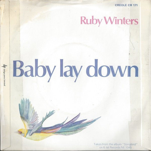 Ruby Winters : Baby Lay Down (7")