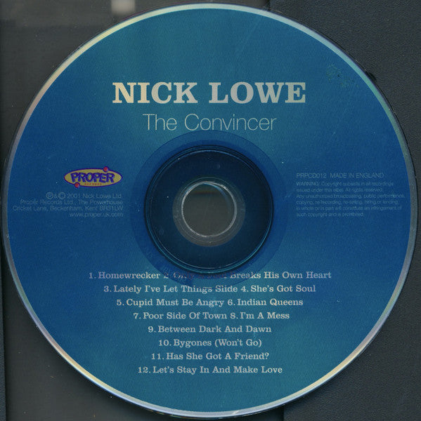 Nick Lowe : The Convincer (CD, Album)