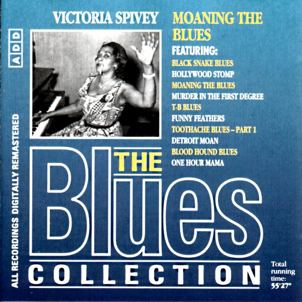 Victoria Spivey : Moaning The Blues (CD, Comp, RM)