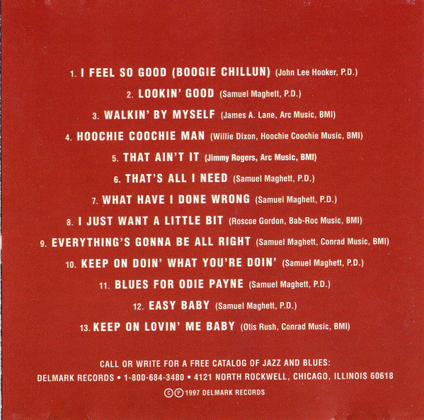 Magic Sam : The Magic Sam Legacy (CD, Album, NIM)