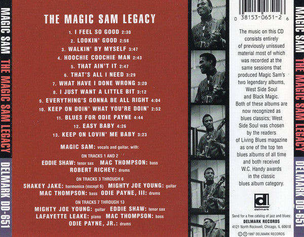 Magic Sam : The Magic Sam Legacy (CD, Album, NIM)