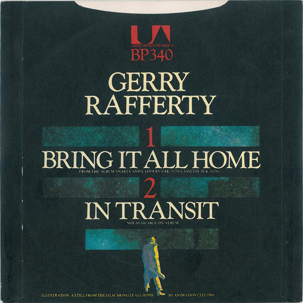 Gerry Rafferty : Bring It All Home (7", Single)