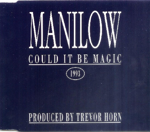 Barry Manilow : Could It Be Magic 1993 (CD, Single)