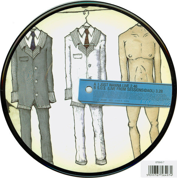 Good Charlotte : I Just Wanna Live (7", Ltd, Pic)