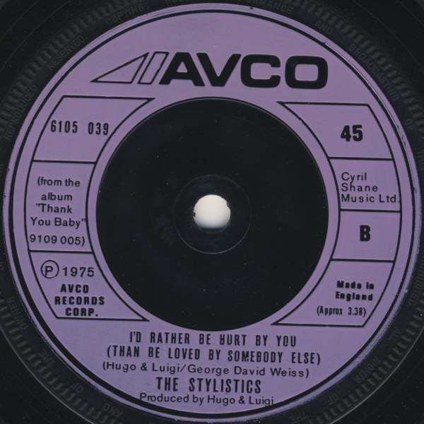 The Stylistics : Can't Give You Anything (But My Love) (7", Single, Eng)