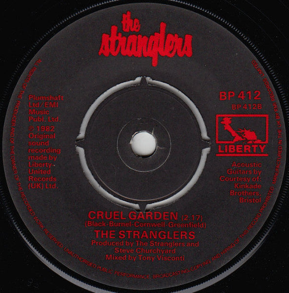The Stranglers : Strange Little Girl (7", Single, Pus)