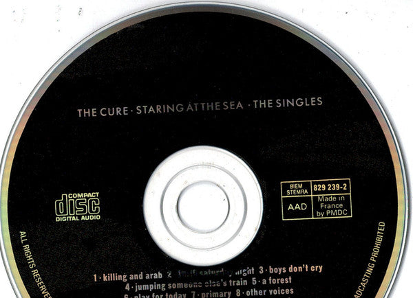 The Cure : Staring At The Sea • The Singles (CD, Comp, RE)