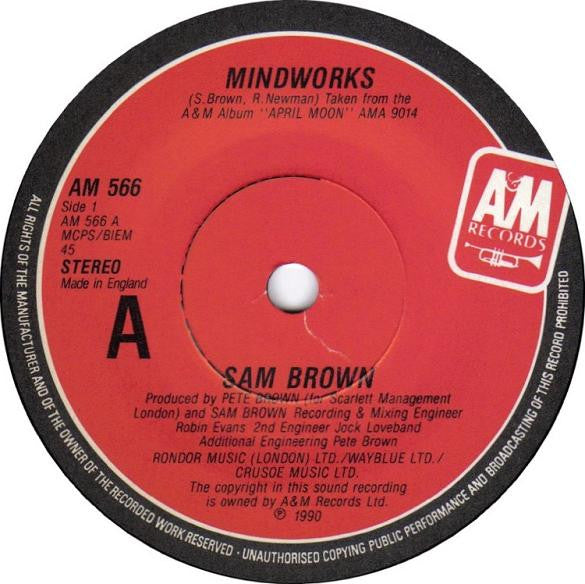 Sam Brown : Mindworks (7", Single)