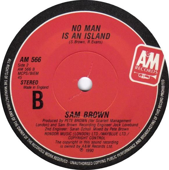 Sam Brown : Mindworks (7", Single)