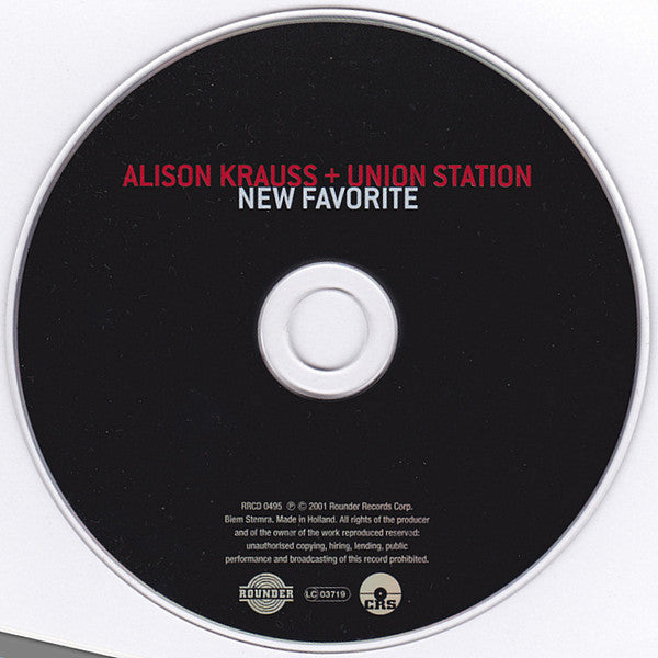 Alison Krauss & Union Station : New Favorite (CD, Album)