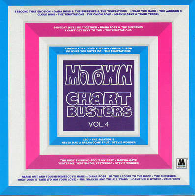 Various : Motown Chartbusters Vol. 4 (CD, Comp, RE)