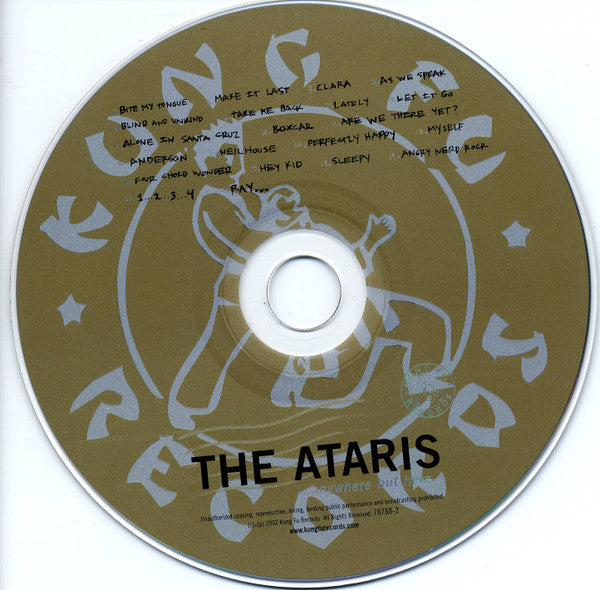 The Ataris : ...Anywhere But Here (CD, Album, Enh, RM)