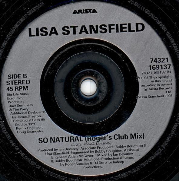 Lisa Stansfield : So Natural (7", Single)