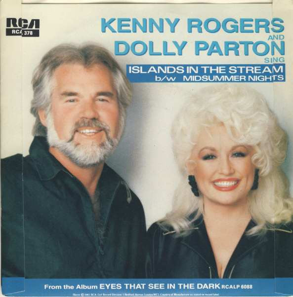 Kenny Rogers And Dolly Parton : Islands In The Stream (7", Single, Sol)