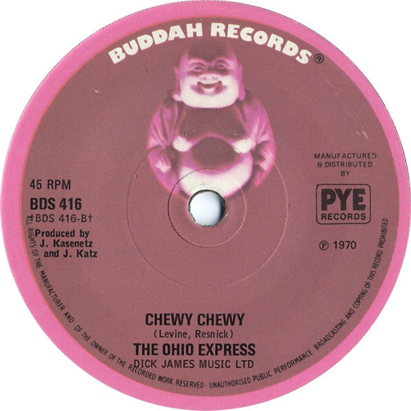 Ohio Express : Yummy Yummy Yummy / Chewy Chewy (7", Single)