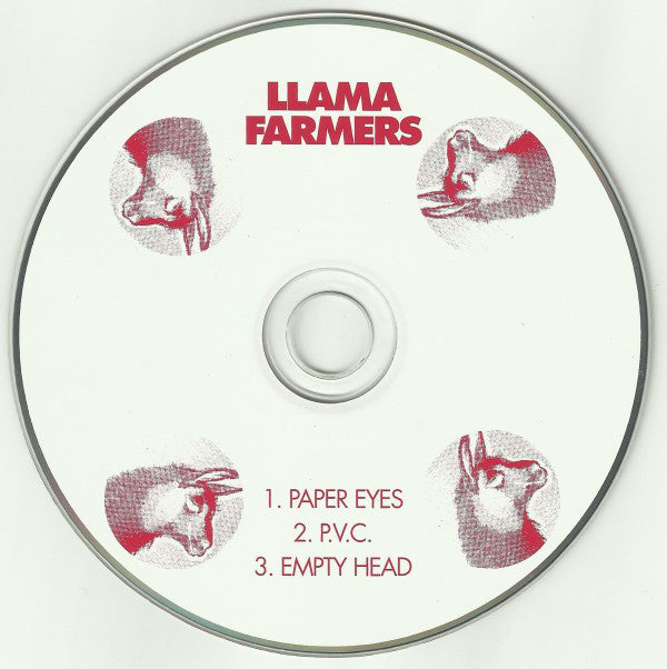 Llama Farmers : Paper Eyes (CD, Single)