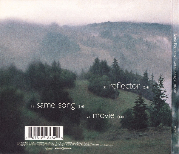 Llama Farmers : Same Song / Movie (CD, Single)