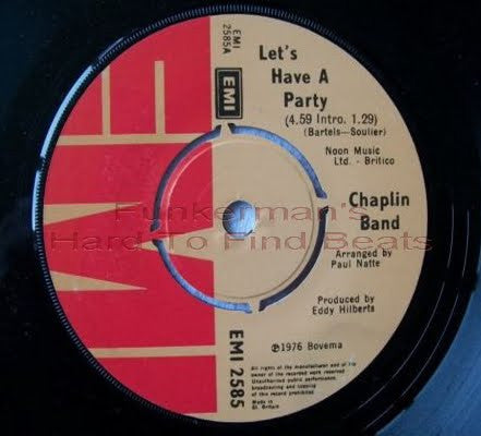 The Chaplin Band : Let's Have A Party (7", Single)
