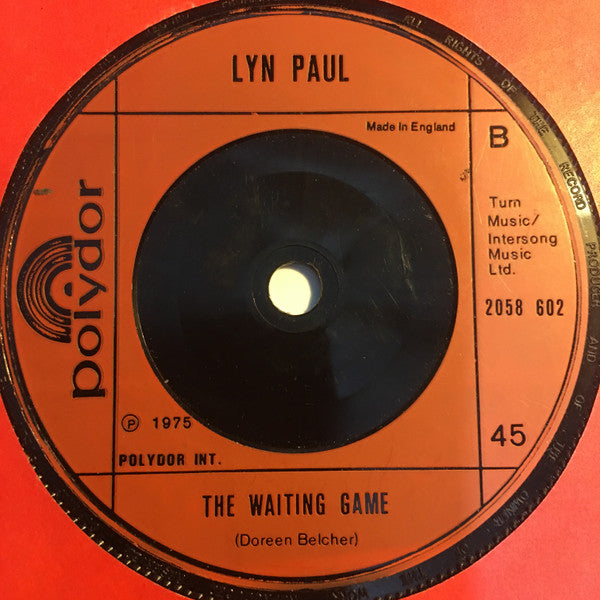 Lyn Paul : It Oughta Sell A Million (7")