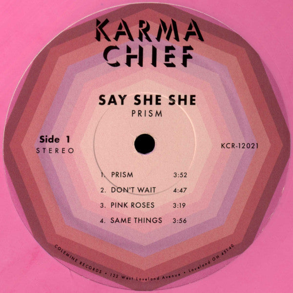 Say She She : Prism (LP, Album, Ltd, Pin)