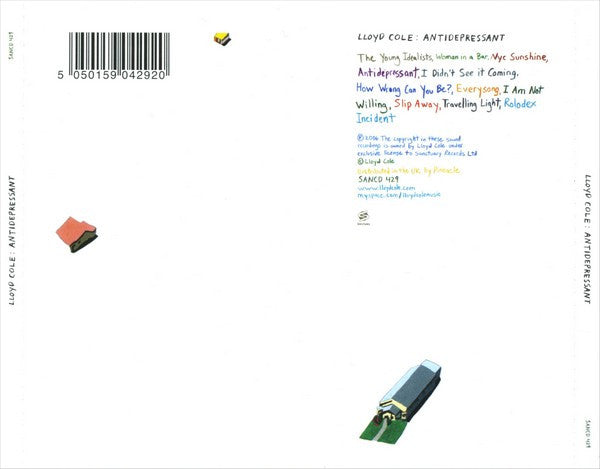 Lloyd Cole : Antidepressant (CD, Album)