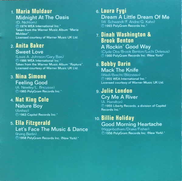 Various : After Midnight:  Another 20 Cool Cuts On The Lighter Side Of Jazz (CD, Comp)