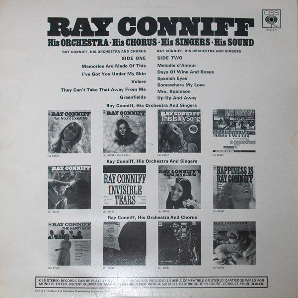 Ray Conniff, His Orchestra And Singers* : His Orchestra - His Chorus - His Singers - His Sound (LP, Album, Comp)