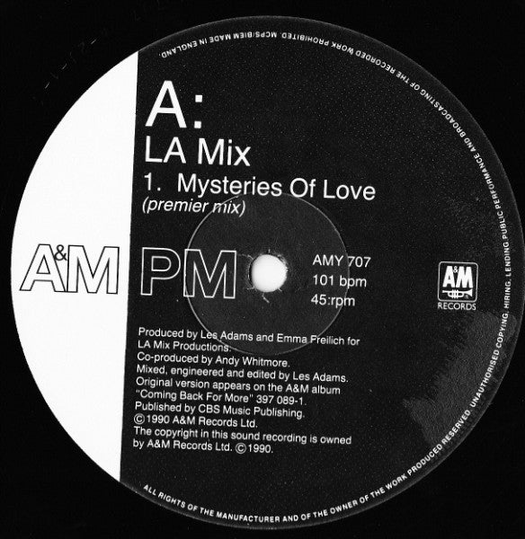 LA Mix* : Mysteries Of Love (12", Single)