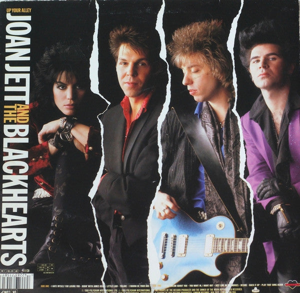 Joan Jett And The Blackhearts* : Up Your Alley (LP, Album)