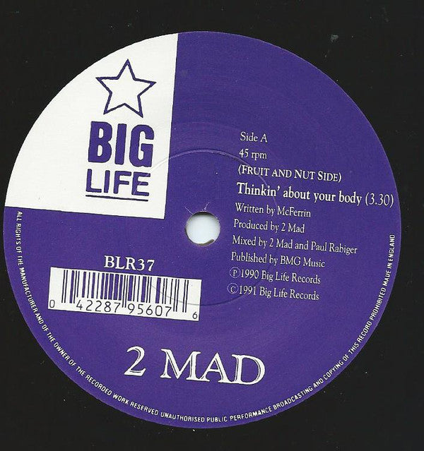 2-Mad : Thinkin' About Your Body (7", Single)