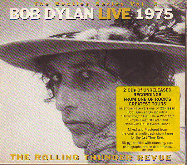 Bob Dylan : Live 1975 (The Rolling Thunder Revue) (2xCD, Album)