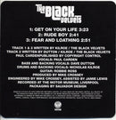 The Black Velvets : Get On Your Life (CD, Single)