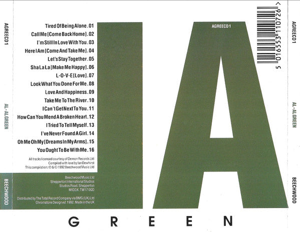 Al Green : Al (CD, Comp)