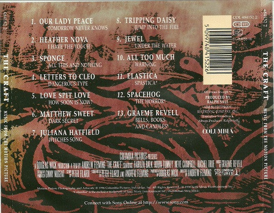 Various : The Craft: Music From The Motion Picture (CD, Album, Comp)