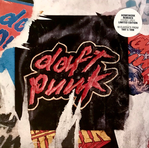 Daft Punk : "Homework" Remixes (2xLP, Comp, Ltd)