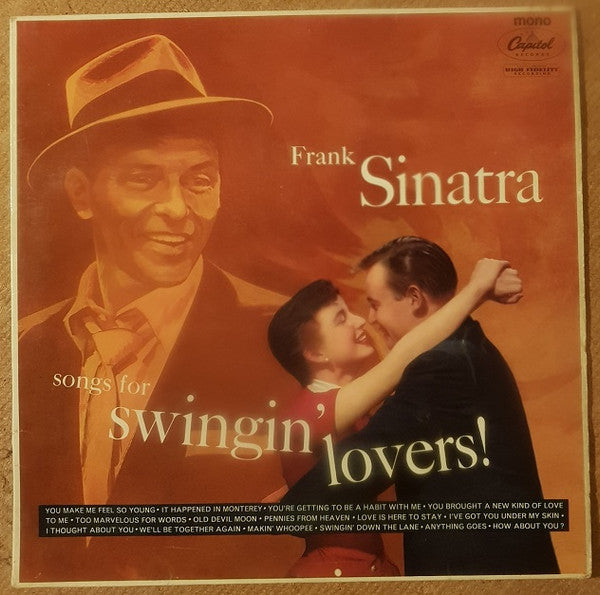 Frank Sinatra : Songs For Swingin' Lovers! (LP, Album, RP)