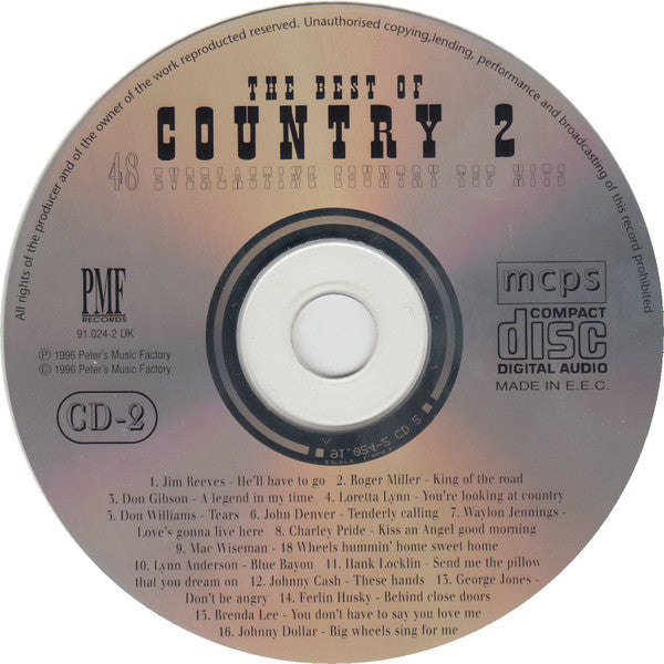 Various : The Best Of Country 2 (3xCD, Comp)