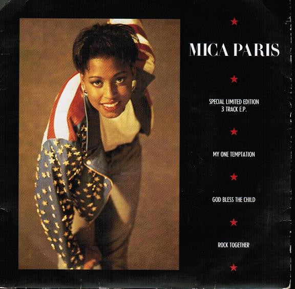 Mica Paris : My One Temptation / God Bless The Child / Rock Together (7", EP, Ltd)