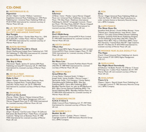 Various : Greatest Ever R&B + Hip Hop (4xCD, Comp)