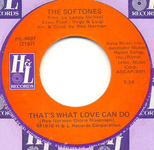 The Softones : Sweet Dreamer (7", Single)